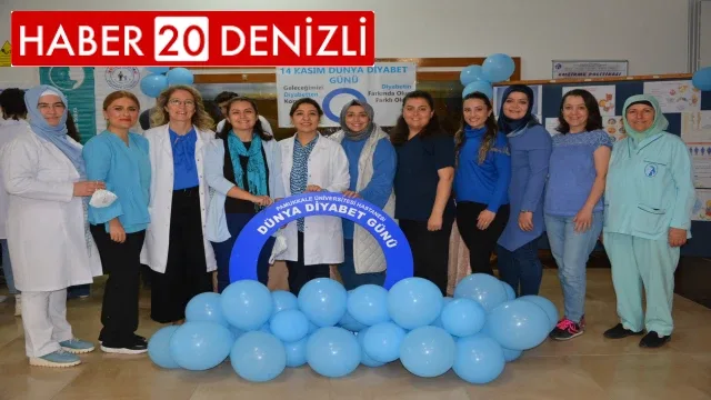 PAÜ Hastanesinde Dünya Diyabet Günü Etkinliklerle Kutlandı