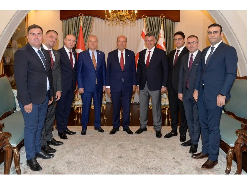 Başkan Zolan, KKTC’de temaslarda bulunuyor