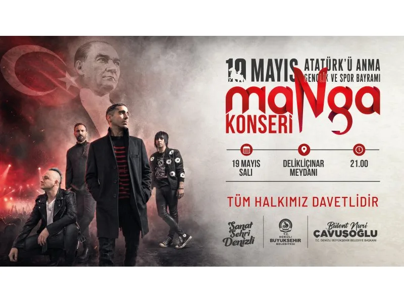 Denizli Büyükşehir Belediyesi 19 Mayıs Gençlik ve Spor Bayramı ve Kurban Bayramı Etkinlik Duyruları