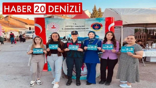 Jandarmadan Bağbozumu Festivali'nde KADES faaliyeti