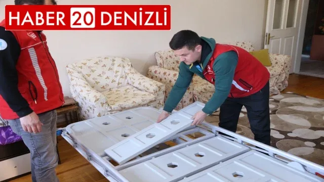 İhtiyaç sahiplerine hasta yatağı desteği