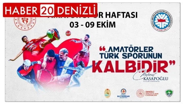 Amatör Spor Haftası başlıyor