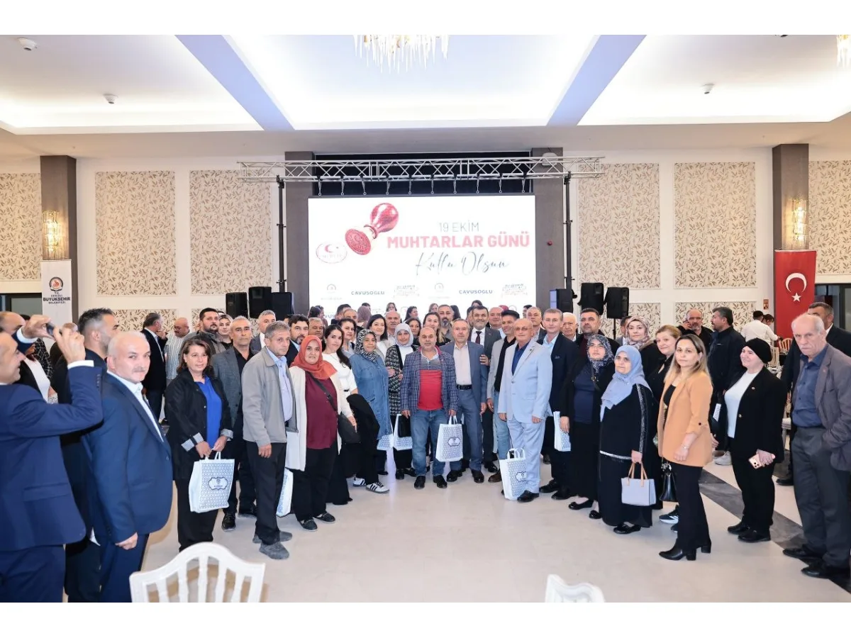 Denizli Büyükşehir’den muhtarlarla birlik ve dayanışma buluşması