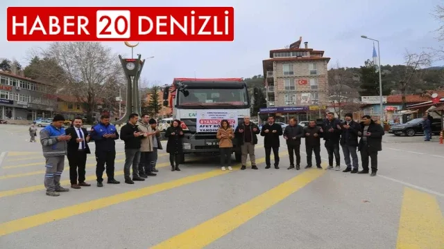 Çameli’nden deprem bölgesine Ramazan kolisi gönderildi