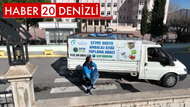 Merkezefendi'de 140 bin haneye yıllık 20 milyon 160 bin adet atık poşet veriliyor
