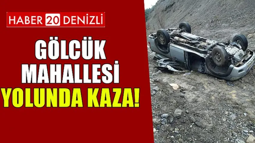 Gölcük Mahallesi Yolunda Kaza!