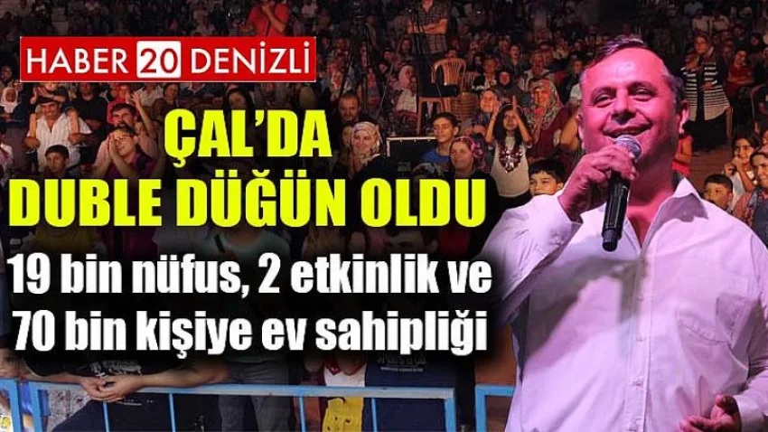 19 bin nüfus, 2 etkinlik ve 70 bin kişiye ev sahipliği
