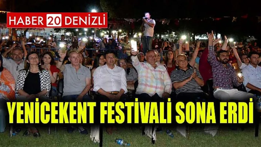 Yenicekent Festivali sona erdi