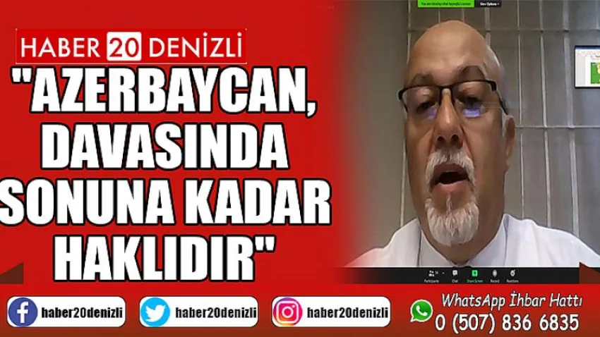 Azerbaycan, davasında sonuna kadar haklıdır