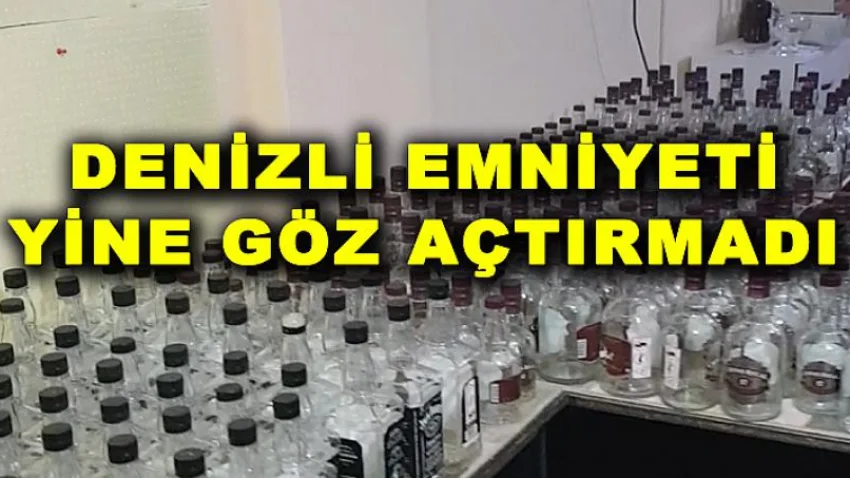 Denizli Emniyeti Yine Göz Açtırmadı
