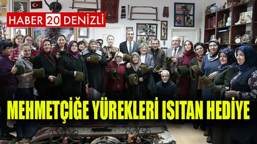 Mehmetçiğe yürekleri ısıtan hediye